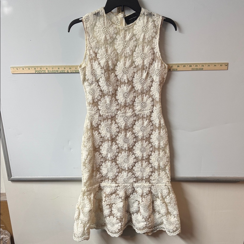 Simone Rocha Ivory Floral Mini Dress - VERY RARE! - Picture 2 of 10